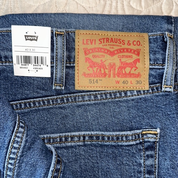 NEW Levi’s 514 straight men’s jeans - Picture 16 of 16
